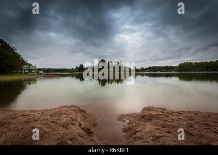 Ruhe vor dem Sturm. Stockfoto