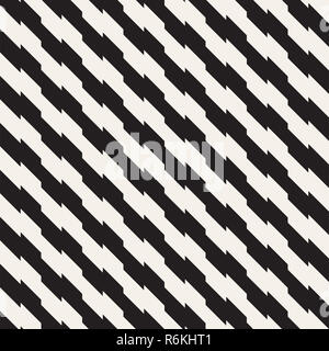 Wiederkehrende Streifen moderne Textur. Einfache reguläre Linien Hintergrund. Einfarbige geometrische nahtlose Muster. Stockfoto