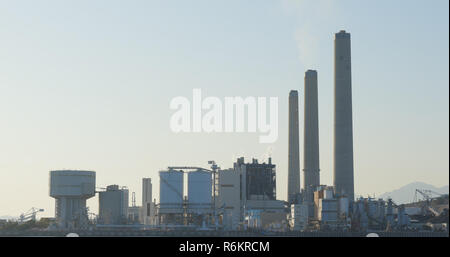 Power Station in Lamma Insel Hong Kong Stockfoto