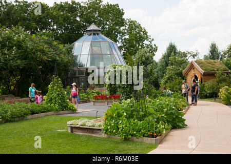 Arboretum an der Penn State in State College in Pennsylvania Stockfoto