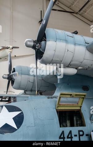 Lockheed P2V-5 Neptune im Evergreen Aviation & Space Museum in McMinnville, Oregon Stockfoto