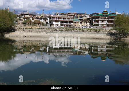 Nako, Kinnaur, Himachal Pradesh, Indien Stockfoto