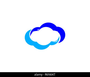Sky Logo Stockfoto