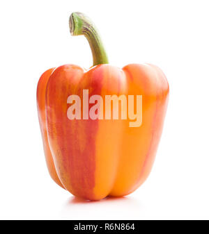 Double color Paprika. Stockfoto