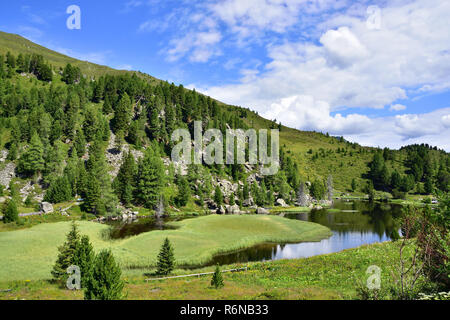 Am windebensee auf nockalmstraÃŸe Stockfoto