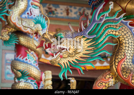 THAILAND CHONBURI ANG SILA chinesischen Tempel Stockfoto