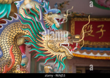 THAILAND CHONBURI ANG SILA chinesischen Tempel Stockfoto