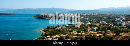 Heraklion - Panorama Stockfoto