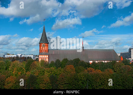 Stadtbild von Kaliningrad, Russland, Europa Stockfoto