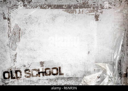 Alte Schule grunge Hintergrund Stockfoto