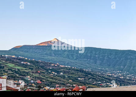 Teneriffa - Sonnenaufgang am Pico del Teide Stockfoto