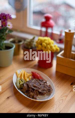 Döner Kebab, traditionelle türkische Küche Stockfoto