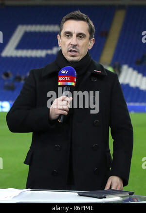 Sky Sports Pandit Gary Neville Stockfoto