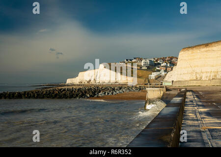 Die unter Cliff Pfad zwischen Brighton und Saltdean, East Sussex, Großbritannien Stockfoto