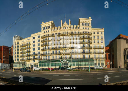 Das Grand Hotel in Brighton, Brighton, East Sussex, Großbritannien Stockfoto