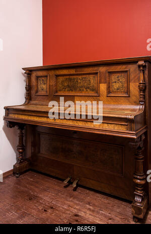 Schöne alte Deutsche piano Stockfoto