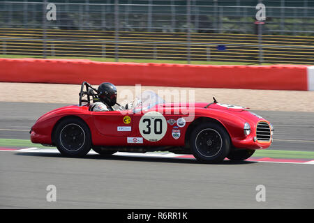 David Cottingham, Ferrari 500 TRC, RAC, Woodcote Trophy, Silverstone Classic 2014, 2014, Classic Racing Cars, historischen Rennwagen, HSCC, Juli 2014, m Stockfoto