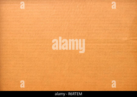 Close-up-Box Papier Karton neue Textur Detail Hintergrund Stockfoto