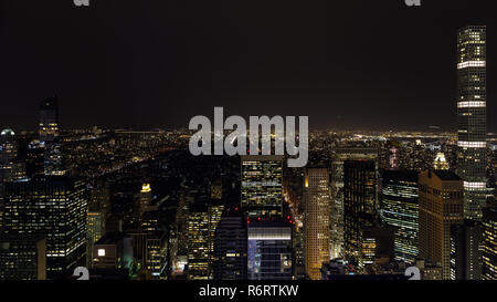 New York City lights Stockfoto