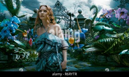 Original Film Titel: Alice im Wunderland. Englischer Titel: Alice im Wunderland. Jahr: 2010. Regie: Tim Burton. Stars: Mia WASIKOWSKA. Quelle: WALT DISNEY PICTURES/Album Stockfoto