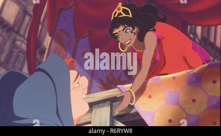 Original Film Titel: Der Glöckner von Notre Dame. Englischer Titel: Der Glöckner von Notre Dame. Jahr: 1996. Regisseur: Gary TROUSDALE, KIRK WISE. Credit: WALT DISNEY PRODUCTIONS/Album Stockfoto