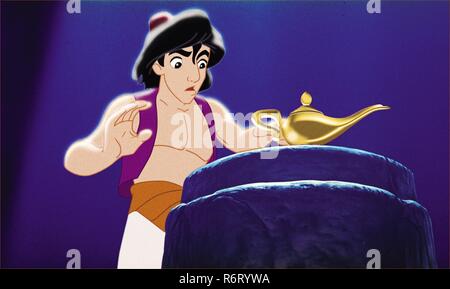 Original Film Titel: Aladdin. Englischer Titel: Aladdin. Jahr: 1992. Regisseur: John MUSKER. Quelle: Disney/Album Stockfoto