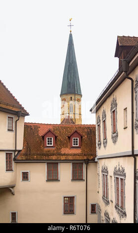 Alte Burg in Gaildorf Stockfoto