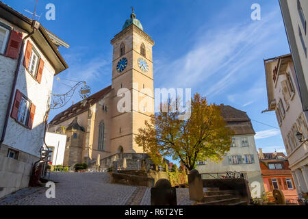 Historische Stadt Nürtingen, Baden Württemberg, Deutschland Stockfoto