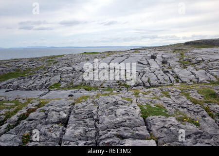 Burren Gebiet Stockfoto