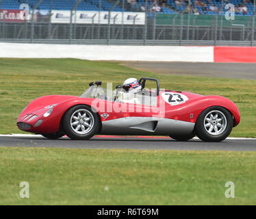 Simon Ashworth, Marke Ashworth, Rolls Royce, Marina, Stirling Moss Trophäe, Silverstone Classic 2014, klassische Rennwagen, historischen Rennwagen, HSCC, J Stockfoto