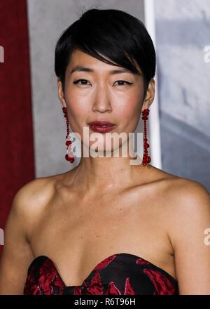 Westwood, der Vereinigten Staaten von Amerika. 05 Dez, 2018. WESTWOOD, Los Angeles, CA, USA - Dezember 05: Sänger Jihae Kim kommt an der Los Angeles Premiere von Universal Pictures und der MRC 'Mortal-Motoren" im Regency Dorf Theater statt am 5. Dezember 2018 in Westwood, Los Angeles, Kalifornien, Vereinigte Staaten. (Foto von David Acosta/Image Press Agency) Quelle: Bild Presse Agentur/Alamy leben Nachrichten Stockfoto