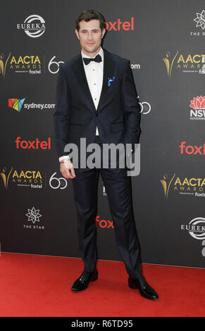 Sydney, NSW, Australien. 5 Dez, 2018. David Berry auf dem roten Teppich während der 60 AACTA Awards in Sydney gesehen. Credit: Belinda Vel/SOPA Images/ZUMA Draht/Alamy leben Nachrichten Stockfoto