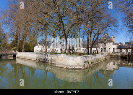 Schloss von Azay-le-Rideau, Indre-et-Loire, Frankreich Stockfoto