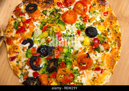 Mix pizza Stockfoto