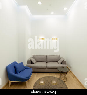 Leer moderne Büro lounge Interieur. 3D-Darstellung Stockfoto