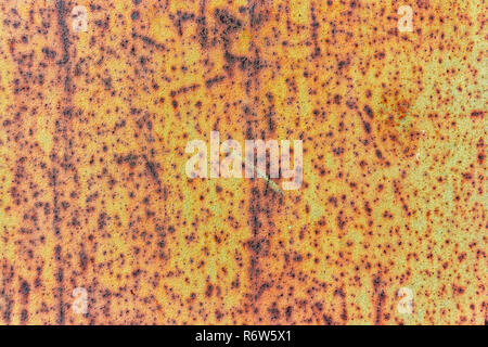 Textur des alten rostigen Blech. Rusty Korrosion und oxidierten Hintergrund. Stockfoto