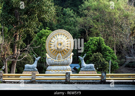 Buddha Wat Si phraphutthabat roi Provinz Thailand dhamma Rad Stockfoto