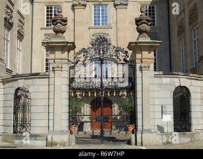 Schmiedeeisernes Tor - Zürich Stockfoto