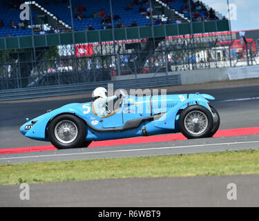 Tania Pilkington, Richard Pilkington, Talbot T26 SS, MXH W9, Kidston Trophäe, Silverstone Classic 2015, Chris McEvoy, Rundstrecke, Cjm - Fotografie, Stockfoto