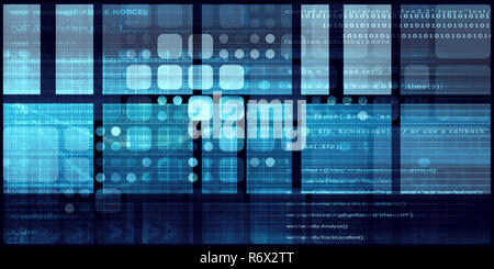 Datenautobahn Stockfoto