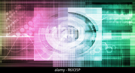 Die genetische Forschung und Entwicklung Stockfoto