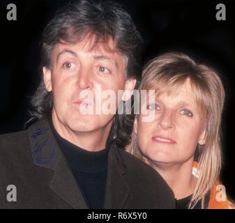 Paul McCartney Linda McCartney Undatiertes Foto von John Barrett/PHOTOlink Stockfoto