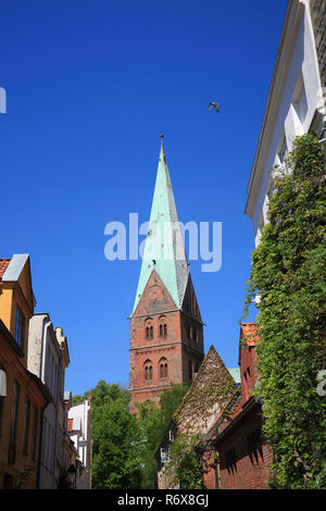 St. Aegidienkirche, aegidien Kirche, Lübeck, Luebeck, Schleswig-Holstein, Deutschland, Europa Stockfoto