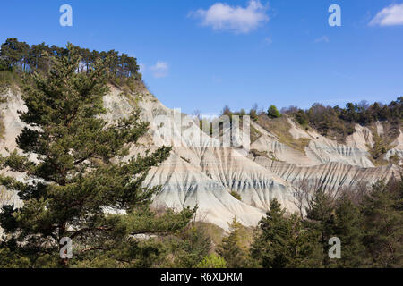 Le Ravin de Corboeuf, Rosieres, Haute Loire, Frankreich Stockfoto