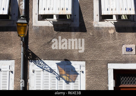 Architektur von Arbois, Jura, Franche-Comté Ã©, Frankreich Stockfoto