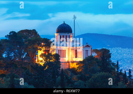 Kirche des Hl. Marina in Thissio in Athen, Griechenland Stockfoto