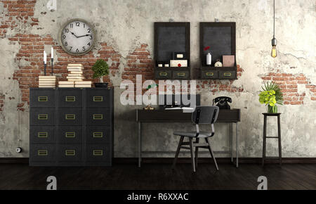 Alte home office Stockfoto