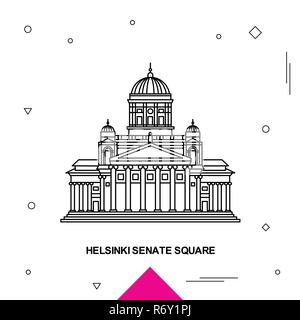 SENATE SQUARE Stock Vektor