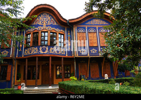 Die Plovdiver regionale Ethnographische Museum in der Altstadt von Plovdiv, Bulgarien - Kulturhauptstadt 2019 Stockfoto