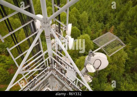 Sender Sender Details Stockfoto